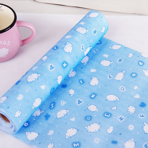 

household waterproof printed pad mat wardrobe cabinet antibacterial cute pattern drawer paper