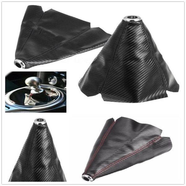 

fiber leather gear knob automatic shifter boot cover for kia rio k4 k5 sportage sorento venga avante sonata