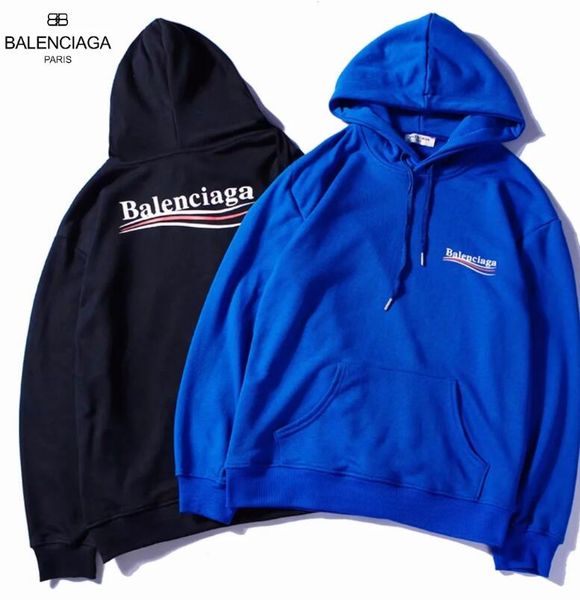 

2018 осень и зима женская одежда balaciaga плюс бархатные Женские толстовки и кофты с ка