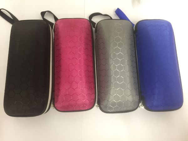 

square color anti-pressure zipper case glasses case box leisure sun glasses box