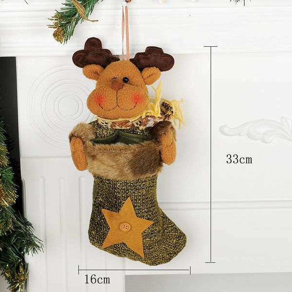 

funnybunny cute christmas stockings sacksock giftbag filler santa xmas hanging decoration