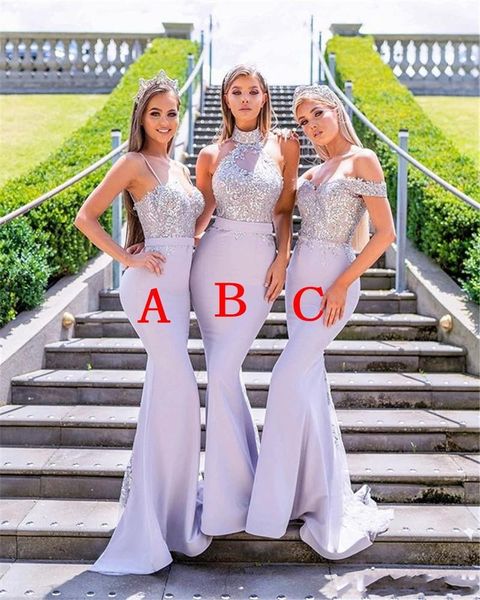 

Vestido de dama de honra allanhu