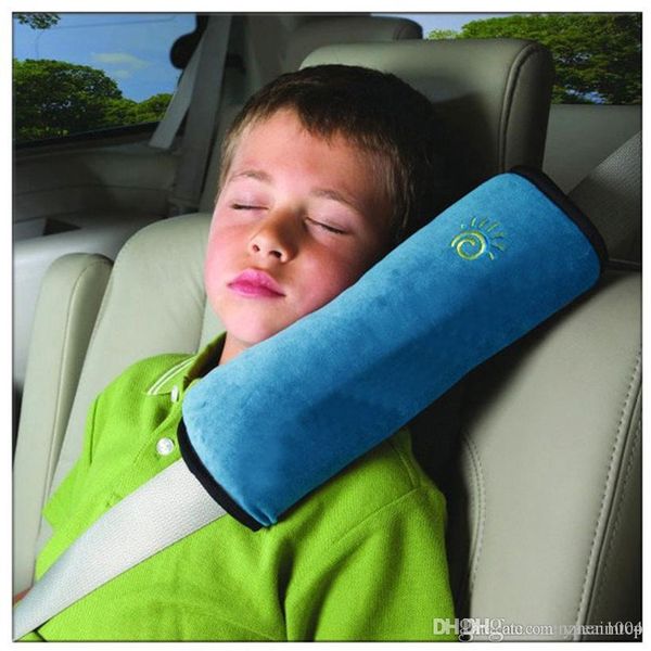 

5 color car styling accessories child children kid protector auto car seat belt seat belt cover shoulder pad harness soft pillow
