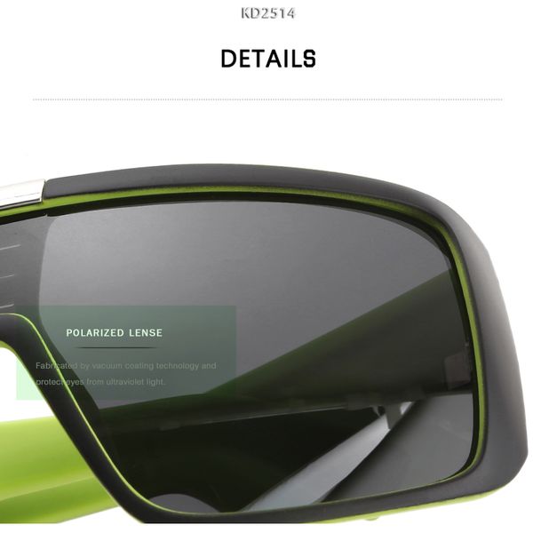 

kdeam men sunglasses polarized hd vision sunglass outdoor kd2514