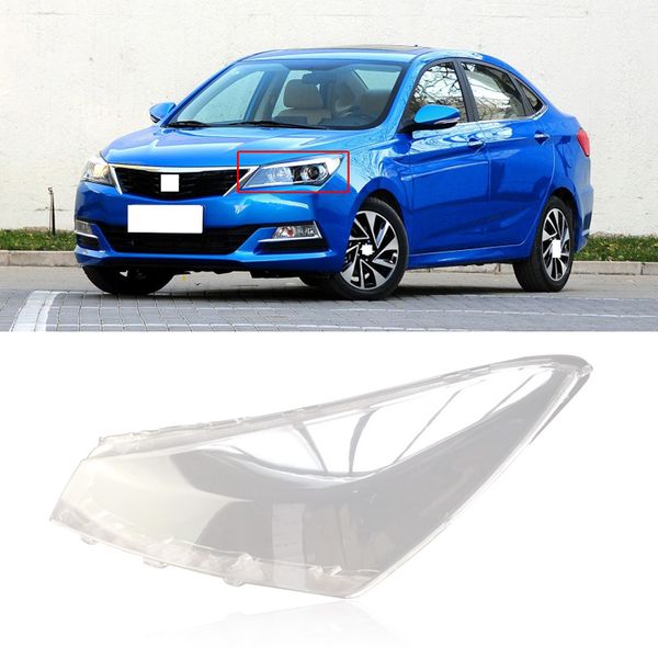 

capqx for changan alsvin v7 front head light headlamp cover lampshade bright waterproof lamp shade lampcover transparent shell