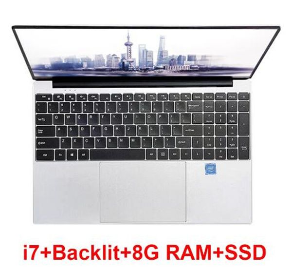 

ноутбук с i7 cpu 8g ram 1tb 512gb 256gb 128gb ssd 64gb rom ноутбука с подсветкой клавиатуры win10 ultrabook
