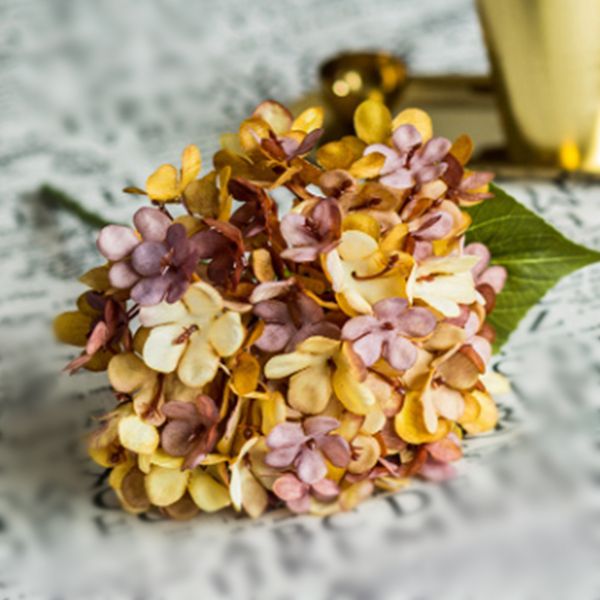

simulated hydrangea decorations artificial bouquets traditional flower practical