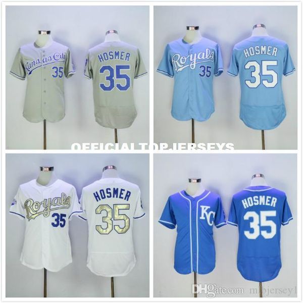 

35 eric hosmer jersey blue white gray red, Black;blue