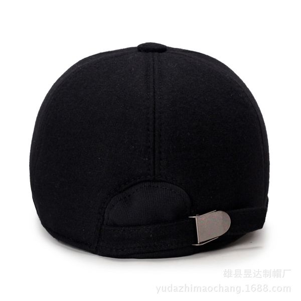 

2019 осень зима бейсболка холодостойкие дикий earmuffs cap мужчины твердые plus бархатная толстые теплые hat открытый моды спортивные шапки, Blue;gray