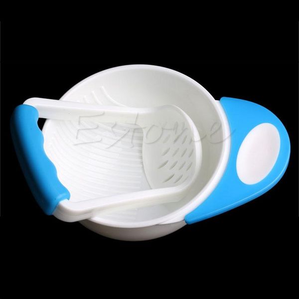 

2018 1pc baby infant learn dishes grinding bowl kids handmade grinding food mill baby kids child gifts hmkhv