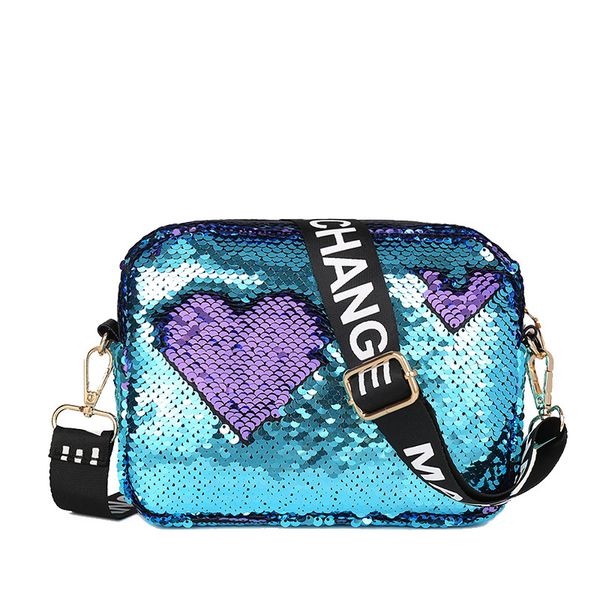 

new season fashionable ladies sequins women shoudler bag bling glitter crossbody bag for womens soft transparent jd06301