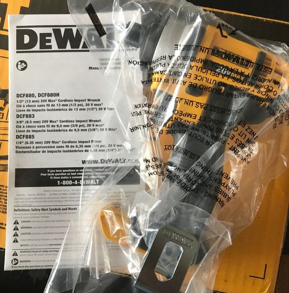 New Dewalt Dcf885 20 Volt 20v Max Lithium Ion 1 4 Impact Driver Li Ion Dcf885b Home Garden Impact Drivers