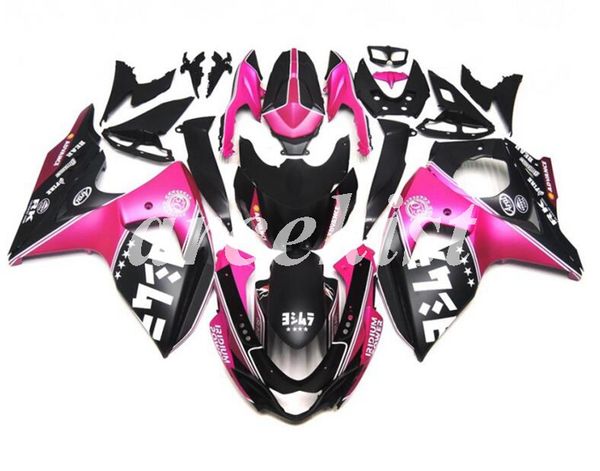 

новый abs мотоцикл полный комплект обтекатели, пригодный для suzuki gsx-r1000 l2 k9 2009 - 09 10 2016 11 12 13 14 15 16 набор тела розовый ч