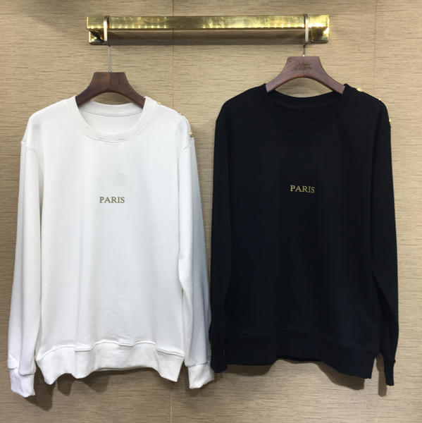 

2020 new arrival designer womens mens winter hoodies fashion pullover streetwearasual hoodies two colours da 2020402d, Black