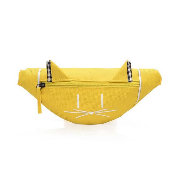 

наплечная сумка женская поясная сумка повседневная оксфордская ткань messenger личность сумка мода детская талия милый кот