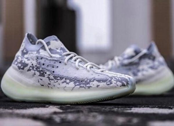 

2019 380 3 new kanye west v citrin designer black white alien green sneaker men women brand running chaussures outdoor shoes