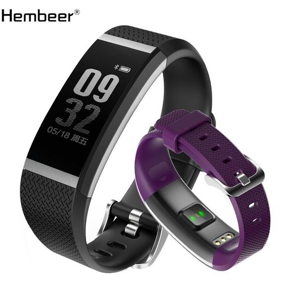 

g18 smart wristband bluetooth waterproof bracelet heart rate monitor call reminder smart band for ios phone