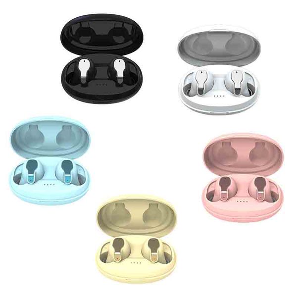 

wireless bluetooth tws earphones touch control stereo bluetooth v5.0 earbuds headphones portable mini sport headset 5 colors wholesale
