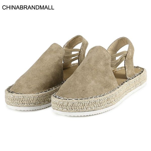 

sagace women platform sandals shoes woman new summer beach weaving flat shoes fashion ladies casual sandals sandalias mujer, Black