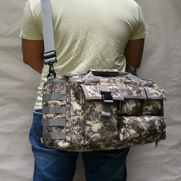 

multifunction camouflage men's bag tactical sling shoulder bag men's outdoor messenger waterproof crossbody