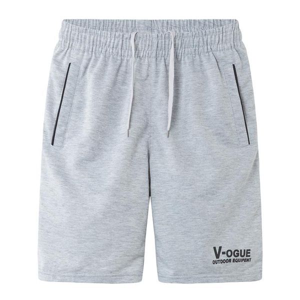 

случайный человек шорты summer new spring мужской длина колена вскользь вязаные подросток шорты мода плюс размер 4xl 5xl черный серый качест, White;black