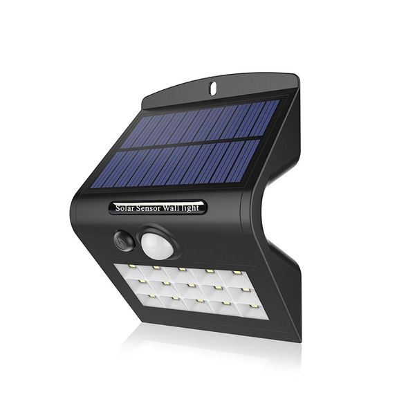 

solar path light outdoor garden lights wall lamp 15 leds solar light spot solaire exterieur luz solar jardin led lamp lighting