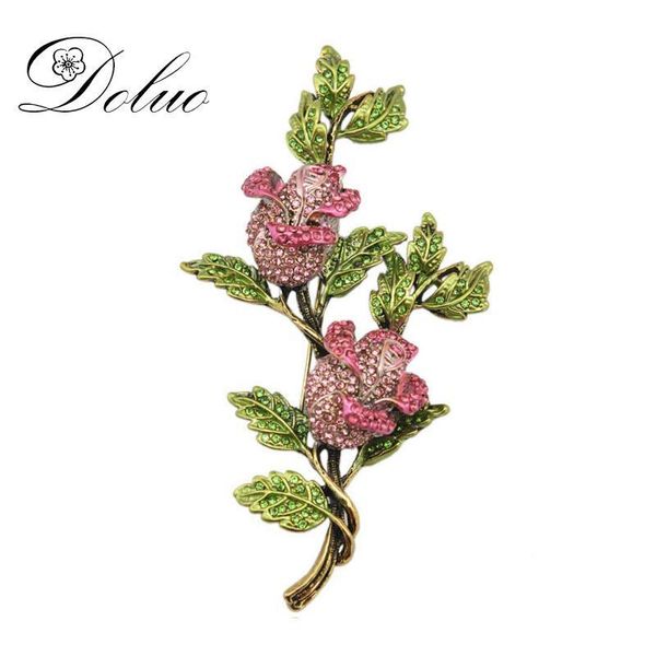 

романтическая роза брошь цветной горный хрусталь цветок бутоньерка брошь контактный ювелирные изделия для женщин 105 * 56мм, Gray