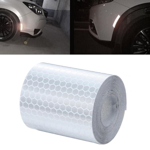 

car reflective tape decoration stickers waterproof car warning safety reflection tape film reflector sticker 5cm*300cm