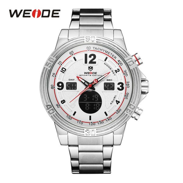 

cwp 2021 WEIDE Military Men Sports Watch Auto Date Complete Calendar Week Display Alarm Quartz Wristwatches Relogios Masculinos drop ship, Champagne