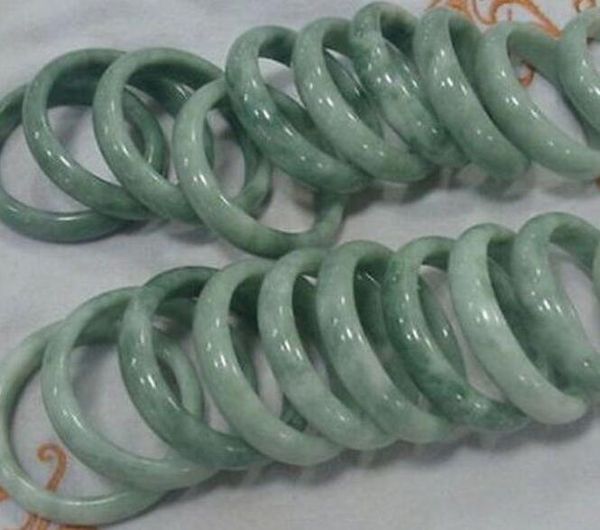 

бесплатная доставка природа красивая light green jade браслет bangle 56mm-62mm, Golden;silver