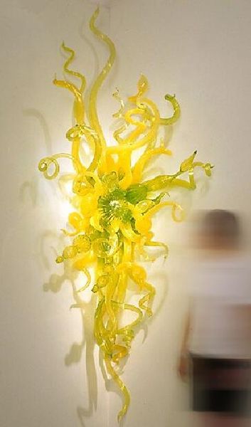 

sconces interior decor blown lamps led bulbs and art decorative flower wall sconce