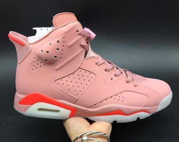 

jumpman 6 6s pink men kids basketball shoes aleali may pink jumpman trainer boy basketball sneaker mens sports shoes, Black