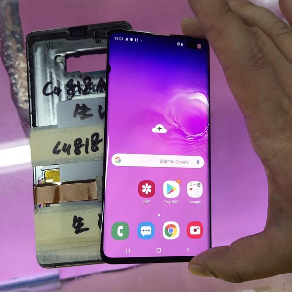 

super amoled lcd для samsung s10 sm-g9730 g973f жк-дисплей с сенсорным экраном оцифровка rdead пикселей