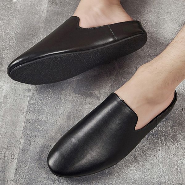 

fashion loafers shoes men 2019 summer casual men shoes flat driving mens moccasins breathe light zapatos de hombre hc-081, Black