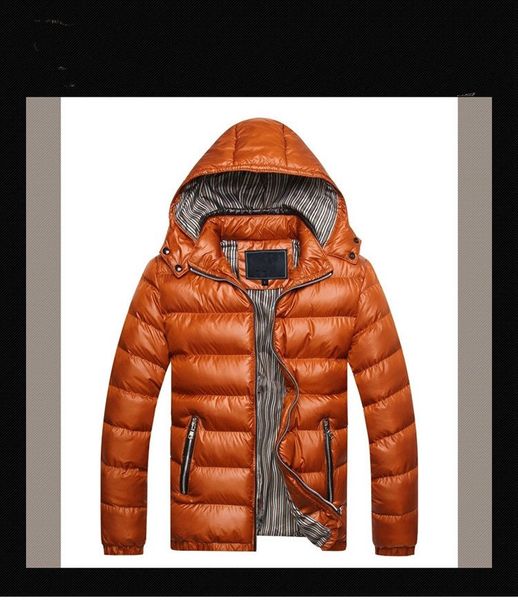 

высокое качество горячей продажи 100% новая северная зима на открытом воздухе мужская одежда пуховики гусь ветровки пальто сгущает согреться, Black