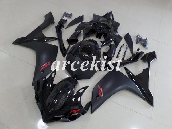 

motorcycle new abs injection mold full tank cover fairings kits fit for yamaha yzf-r1 2007 2008 07 08 bodywork set custom black