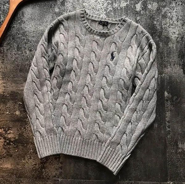 

дизайнер Роскошные мужские свитера Ralph Lauren мужской джемпер свитер DHL бесплатная почта лошадка вышивка поло перемычкой высокого качества моды перемычку