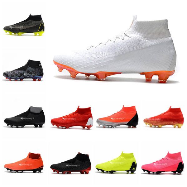 

mens Soccer Kids Soccer Shoes Cleats Phantom Vision Elite DF FG sock Outdoor Women Soccer Shoes x EA Sports Football Boots Scarpe calcio