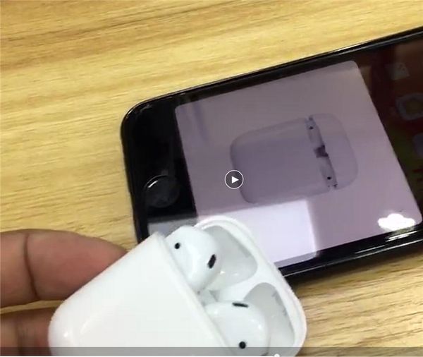 

2019 Newest Version Wireless Bluetooth Earphone case works SiRi Touch Voice Control Top quality