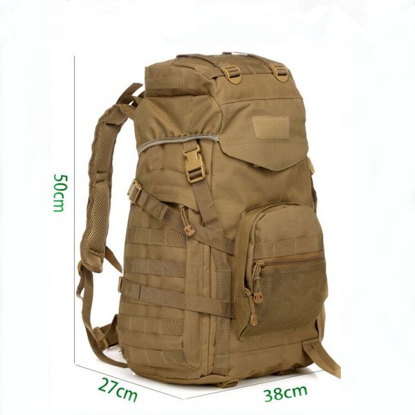 

50l camo pack camping mountaineering travel tactical attack pack backpack