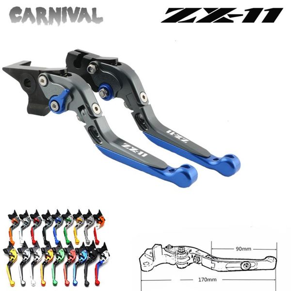 

suitable for zx1100 zx-11 motorcycle accessories foldable and extensible adjustable brake clutch tie rod 1990-2001