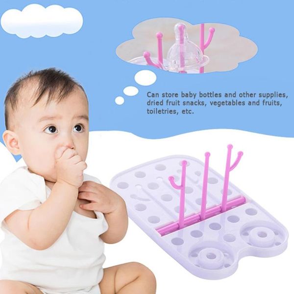 

bottle dry rack baby bottle drain drying racks blue pink baby bottle cleaning dryer drainer storage drying rack