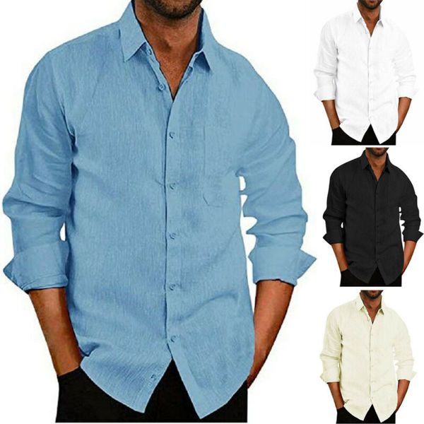 

sport men exercise shirt soft long sleeve shirts fitness button turn down collar solid shirt s-xxl, Black;blue
