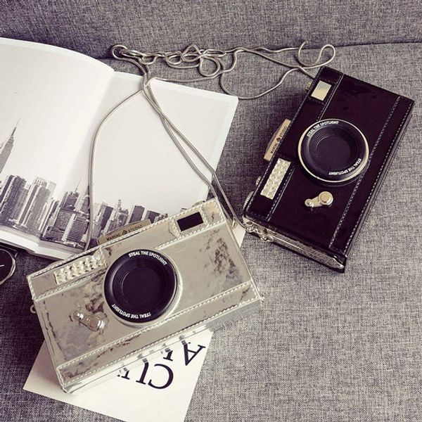 

2018 new camera transparent bag star summer single shoulder bag