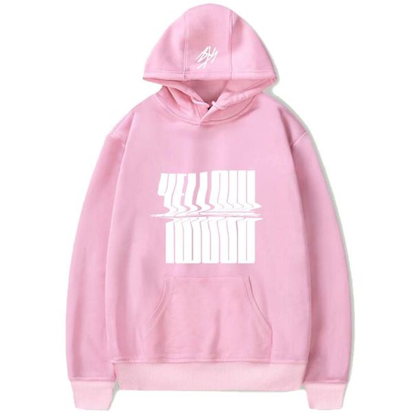 

stray kids yellow wood related products should aid the clothes celebrity style hoodie men and women hoodie, Black