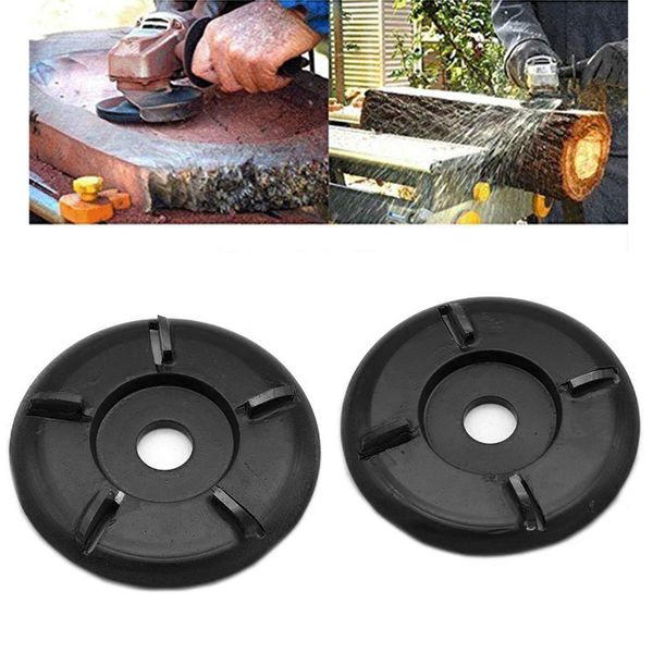 

black 90mm diameter angle grinder curved blade woodcarving disc attachment parts 95aa