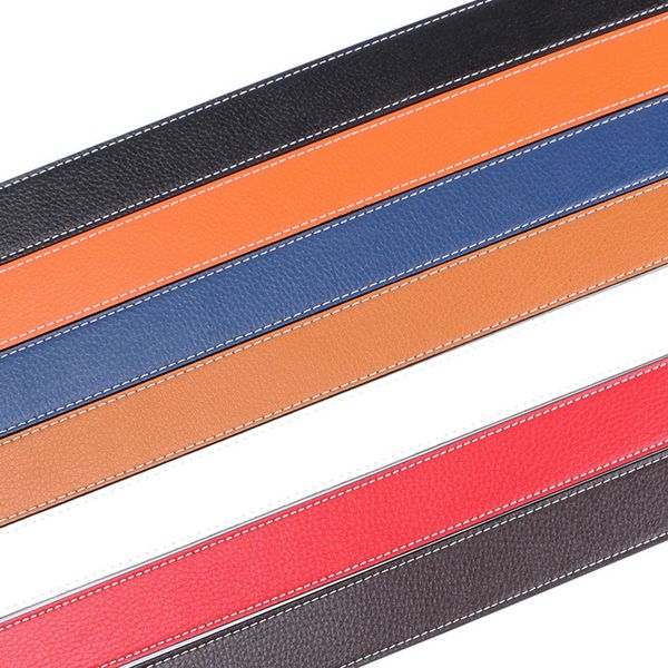 

2020 горячих мужской кожаный ремень гладкой пряжки тела дюймовых пять-доска пряжки отправить письмо пряжек 137, Black;brown