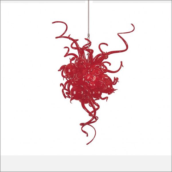 

wholesale hand blown murano glass chandelier lightings designed red murano glass small hanging led chandeliers for bedroom decor