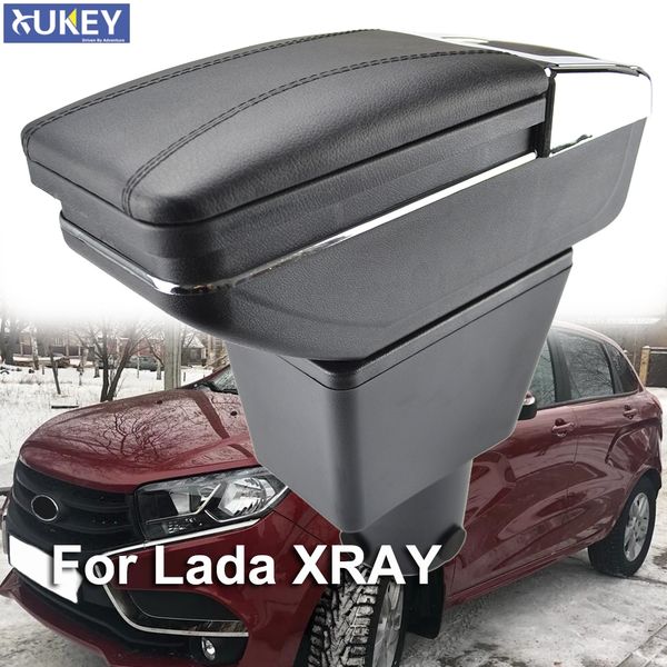 

car storage box for lada xray i 2015 - 2018 arm rest rotatable armrest central content 2016