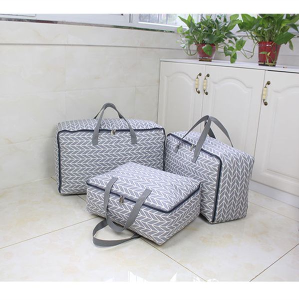 

cotton and linen storage bag simple modern storage bag waterproof students dormitory organizer clothes toy organizer
